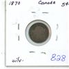 Image 1 : 1870 Canada Silver 5¢