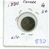 Image 1 : 1880 Canada Silver 5¢