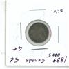 Image 2 : 1889 Obv 5 Canada Silver 5¢