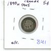 Image 1 : 1890 Canada Silver 5¢