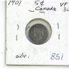Image 1 : 1901 Canada Silver 5¢