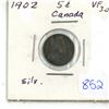 Image 1 : 1902 Canada Silver 5¢