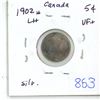 Image 1 : 1902H LH Canada Silver 5¢