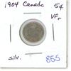 Image 1 : 1904 Canada Silver 5¢