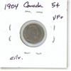 Image 2 : 1904 Canada Silver 5¢