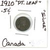 Image 2 : 1910 PT L Canada Silver 5¢