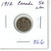 Image 1 : 1912 Canada Silver 5¢ (2.)