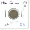 Image 1 : 1916 Canada Silver 5¢