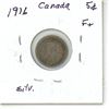 Image 2 : 1916 Canada Silver 5¢