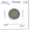 Image 1 : 1903H Canada Silver 10¢