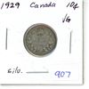 Image 1 : 1929 Canada Silver 10¢