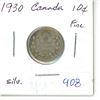 Image 1 : 1930 Canada Silver 10¢