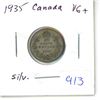 Image 1 : 1935 Canada Silver 10¢