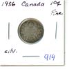 Image 1 : 1936 Canada Silver 10¢