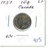 Image 1 : 1937 Canada Silver 10¢