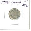 Image 2 : 1946 Canada Silver 10¢