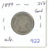 Image 1 : 1899 Canada Silver 25¢