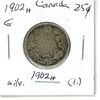 Image 2 : 1902H Canada Silver 25¢ (1.)