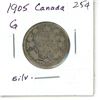 Image 2 : 1905 Canada Silver 25¢
