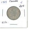 Image 2 : 1909 Canada Silver 25¢