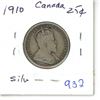 Image 1 : 1910 Canada Silver 25¢