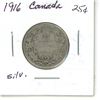 Image 2 : 1916 Canada Silver 25¢