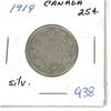 Image 1 : 1919 Canada Silver 25¢