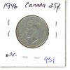 Image 1 : 1946 Canada Silver 25¢