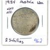 Image 1 : 1934 Austria Silver 2 Schilling