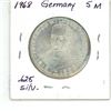Image 2 : 1968 Germany Silver 5 Marks