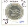 Image 1 : 1972 Sweden Silver 10 Krona
