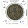 Image 1 : 1931 Ireland Silver 1/2 Crown
