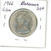Image 2 : 1966 Bahamas Silver 50 Cents