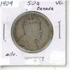 Image 2 : 1909 Canada Silver 50¢