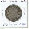 Image 1 : 1910 Canada Silver 50¢