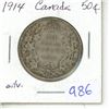 Image 1 : 1914 Canada Silver 50¢
