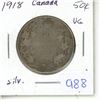 Image 1 : 1918 Canada Silver 50¢ (1.)