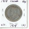 Image 2 : 1919 Canada Silver 50¢ (2.)