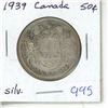 Image 1 : 1939 Canada Silver 50¢