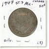 Image 2 : 1947 ST7 ML Canada Silver 50¢ (3.)