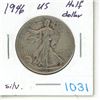 Image 1 : 1946 USA Silver Half Dollar