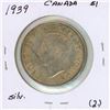 Image 2 : 1939 Canada Silver $1 (2.)