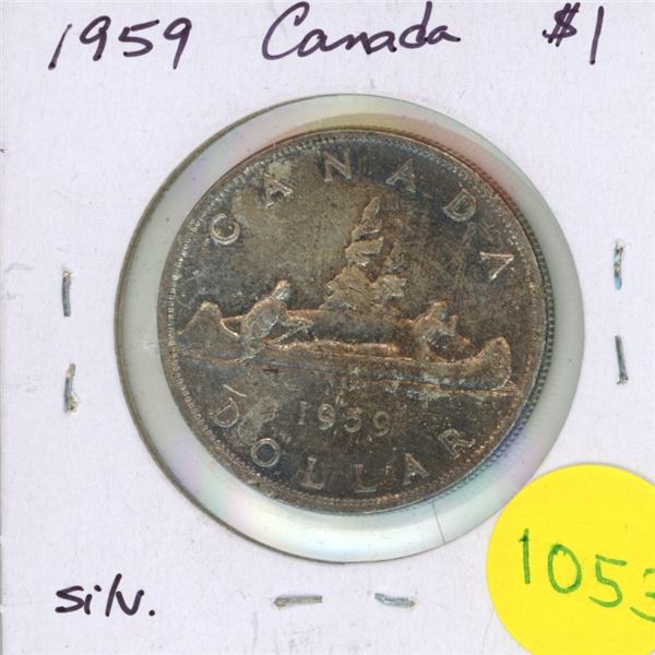 1959 Canada Silver $1