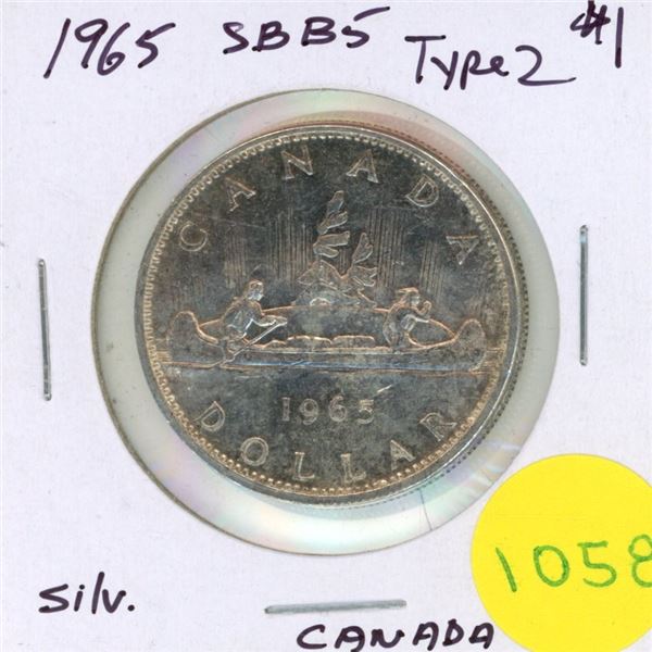 1965 SB B5 Type 2 Canada Silver $1