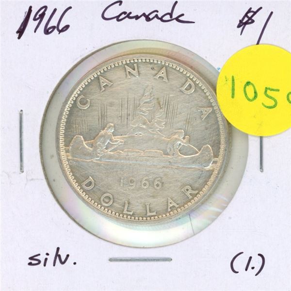 1966 Canada Silver $1 (1.)