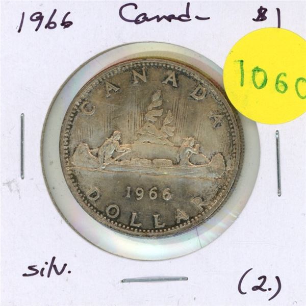 1966 Canada Silver $1 (2.)