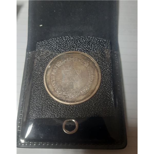 1867-1967 Canada Sterling Silver Medallion