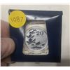 Image 1 : 2011 Canada Fine Silver $20 for $20 Coin:  Maple Leaf