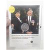 Image 1 : 2005 Canada UNC 25¢ First Day Mintage Year of the Veteran Coin, sealed