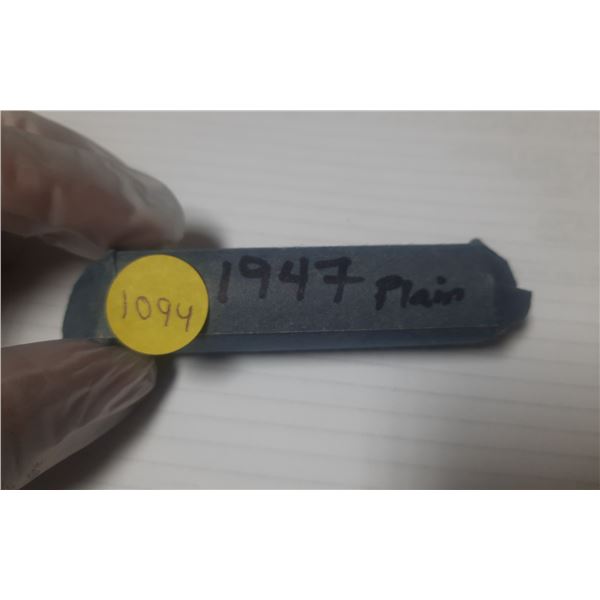 Roll of 1947 Canada 5¢ Plain